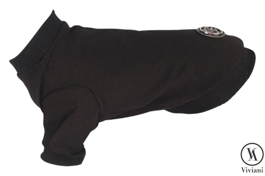 Black dog sweatshirt