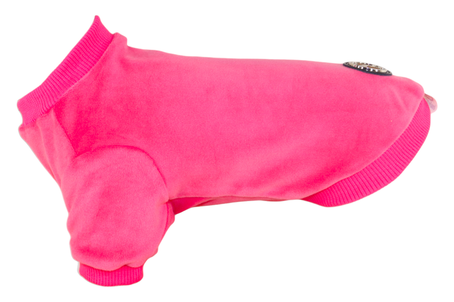 Pink Velvet Dog Sweatshirt